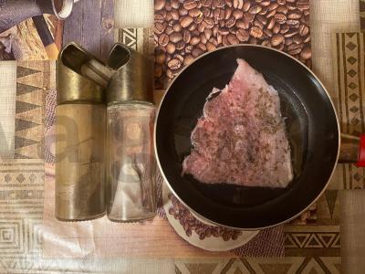 Sūrio ir kiaulienos burgeris Žingsnis 6