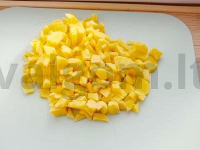 Ryžių sriuba su jautiena ir žaliuosius svogūnais Žingsnis 1