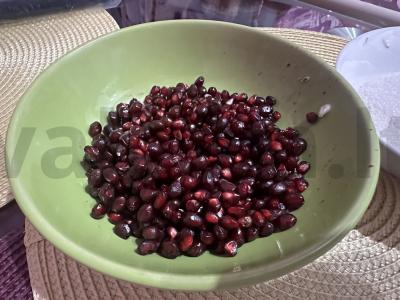 Natūralus kompotas „Granatų svajonės“ Žingsnis 1