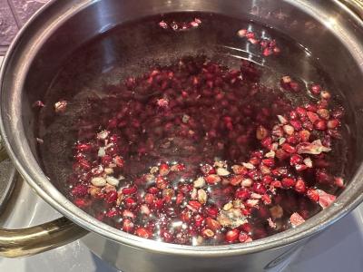 Natūralus kompotas „Granatų svajonės“ Žingsnis 2