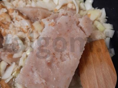 Žuvies faršas su svogūnais Žingsnis 2