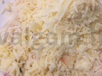 Salotas „Silkė po kailiu šventinis“ Žingsnis 3