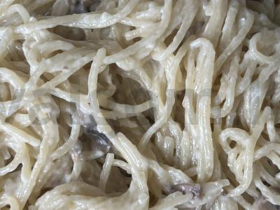 Makaronai su sūriu ir grybais Žingsnis 8