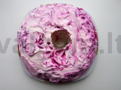 Skanus salotas su jautienos liežuviu ir sūriu Žingsnis 1