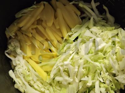 Vištienos šči multivarke Žingsnis 2