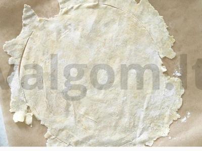 Švelnus daugiasluoksnis tortas su grietinės kremu Žingsnis 3