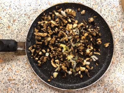 Salotas „Mėsos krepšelis“ Žingsnis 1