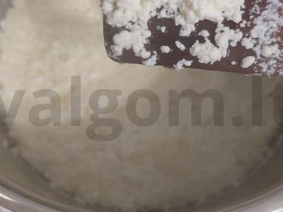 Namų sūris iš grietinės Žingsnis 2