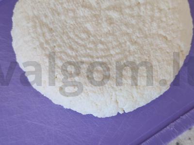 Namų sūris iš grietinės pagrindine nuotrauka