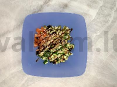 Šiltas salotas su vištiena Žingsnis 3