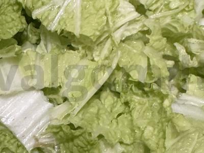 Skaniausias Cezario salotas pagal unikalų receptą Žingsnis 1