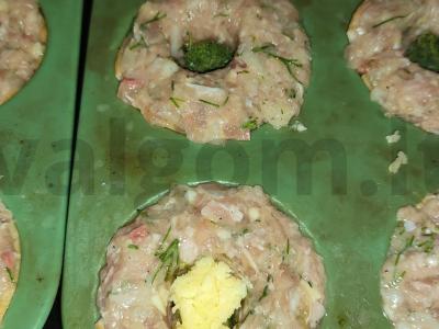 Mėsos keksiukai su bekonu Žingsnis 3