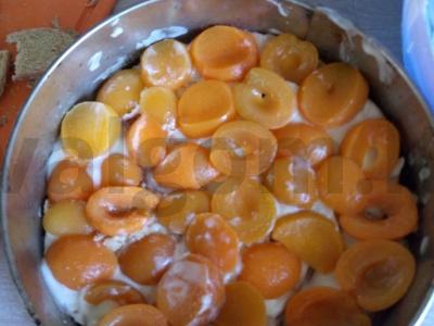 Meduolinis tortas su abrikosais Žingsnis 2