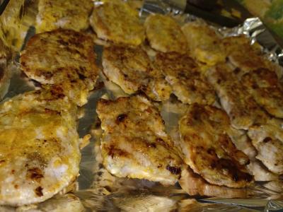 Kiaulienos kepsniai su pomidorais ir sūriu Žingsnis 5