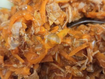 Bulvės troškintos su mėsa Žingsnis 7