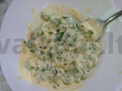 Svogūnų padažas iš majonezo Žingsnis 5