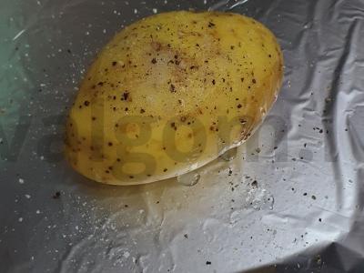 Kroška bulvė su grybais ir grietinėlėmis Žingsnis 1