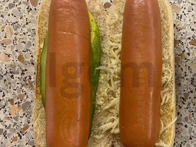 Karštas šuo su Cezario padažu Žingsnis 7