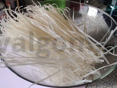 Ryžių makaronai su šiitake Žingsnis 1