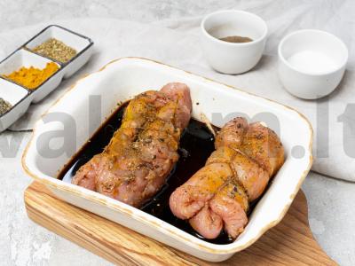 Keptas kalakutienos filė „Coke“ Žingsnis 2