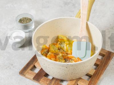 Daržovių sriuba su grietinėlėmis Žingsnis 3