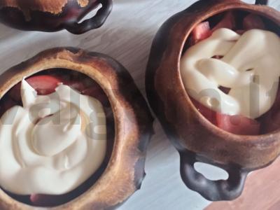 Mėsa su daržovėmis puoduose Žingsnis 7