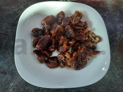 Dattelės saldainiai Žingsnis 1