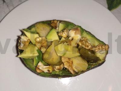 Avokado užkandis su Briuselio kopūstais Žingsnis 4