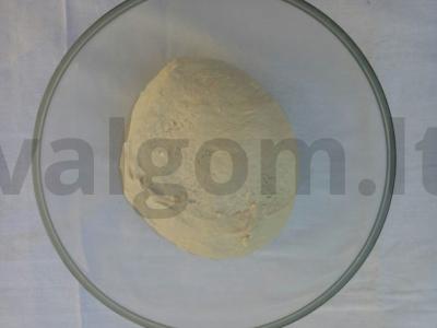 Vegetariškos bandelės su česnaku Žingsnis 2