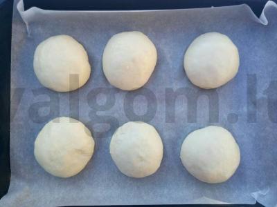 Vegetariškos bandelės su česnaku Žingsnis 3