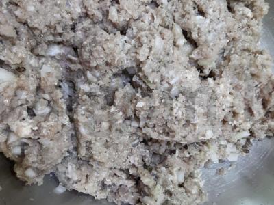 Žuvies kotletai iš platybės tešloje Žingsnis 2