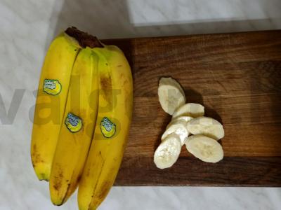 Tostai su bananais ir varškės sūriu Žingsnis 3