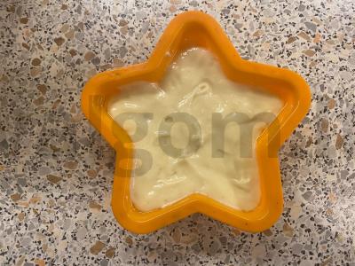 Mandarininis pyragas „Žvaigždutė“ Žingsnis 5