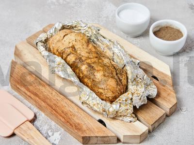 Rūkyta kalakutienos filė rūkyme skystyje Žingsnis 2