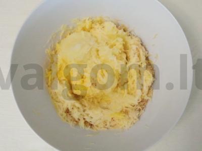 Bulvių blynai Žingsnis 1