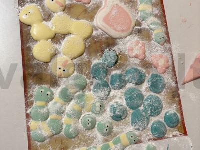 Torto dekoravimas naminiu zefyru Žingsnis 9