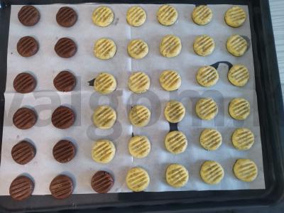 Sausainiai „Diena-naktis“ Žingsnis 9