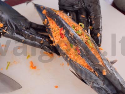 Skumbrė su imbieru ir citrinžole Žingsnis 7