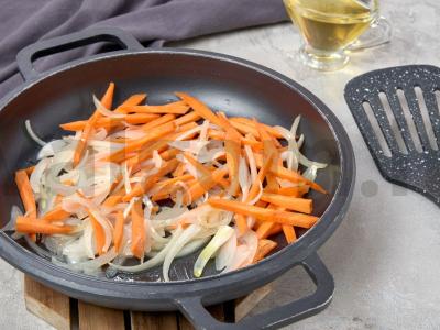 Vegetariškas plovas Žingsnis 1