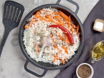 Vegetariškas plovas Žingsnis 2