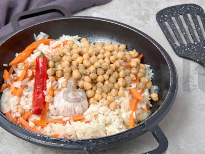 Vegetariškas plovas Žingsnis 3