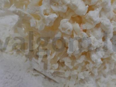 Karališka varškės pyragaitė iš blynų miltų Žingsnis 1