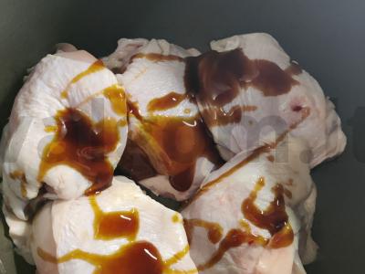 Vištienos šlaunelės panazijietišku stiliumi Žingsnis 3