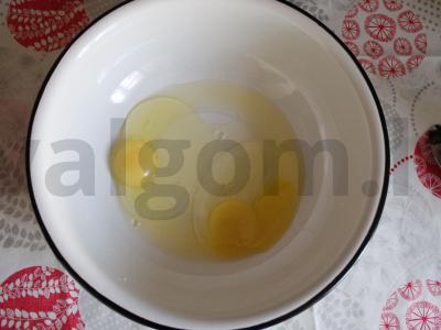 Zebro pyragas lėkštėje Žingsnis 1