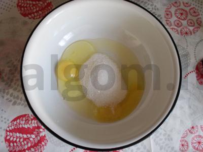 Zebro pyragas lėkštėje Žingsnis 2