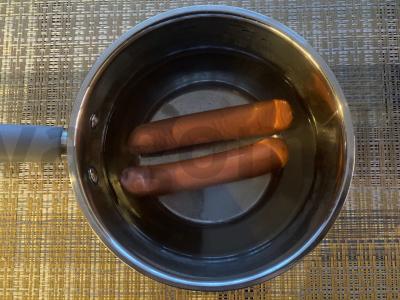 Spagečiai su daržovėmis ir dešrelėmis Žingsnis 3