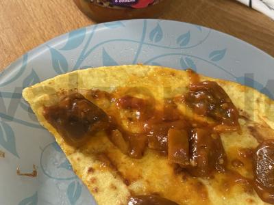 Tortilija su baklažanais adžikoje Žingsnis 5