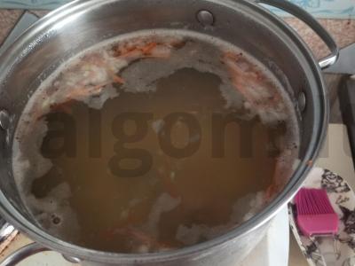 Žirnių sriuba su kiaulienos šonkauliais Žingsnis 4