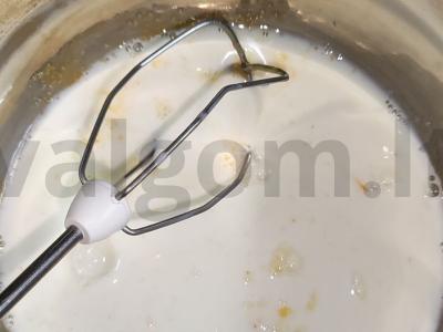 Pieninė želė su avietėmis Žingsnis 3