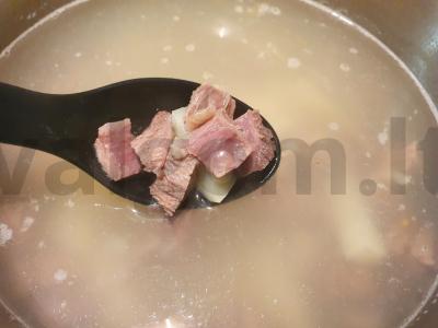 Jautienos filė sriuba su vermišeliais Žingsnis 4